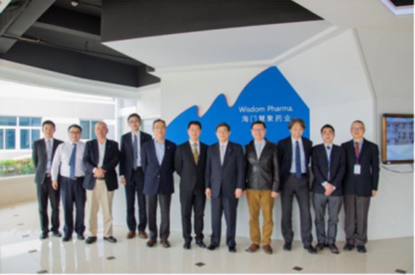 宇部興産山本社长来访xk平台_XK(中国)药业